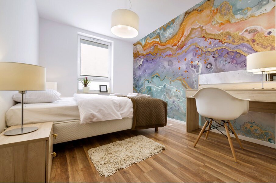 Chromatic Currents 794DN2 47 Mural print