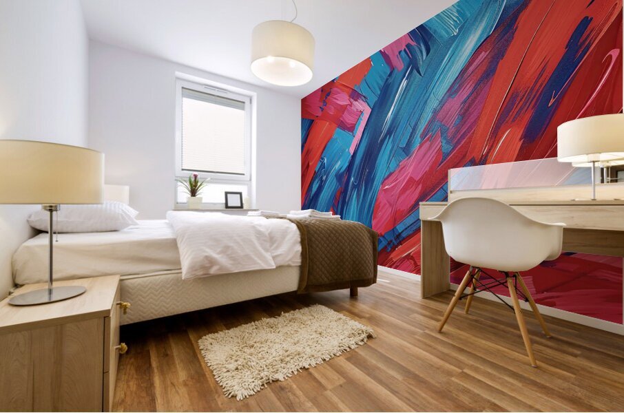 Chromatic Currents Y92H7N 58 Mural print