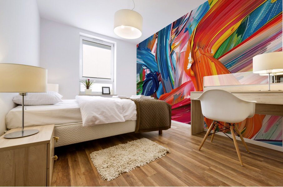 Chromatic Dance 7892B 45 Mural print