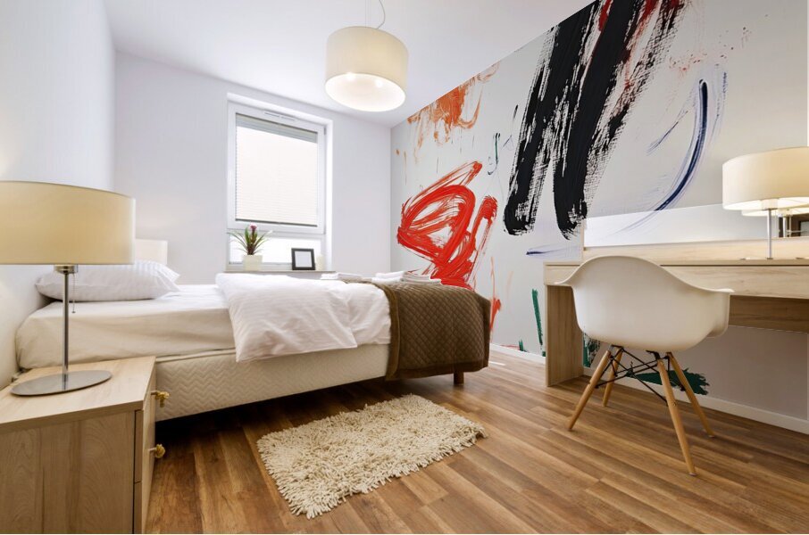 Chromatic Dance K29HJ8 47 Mural print