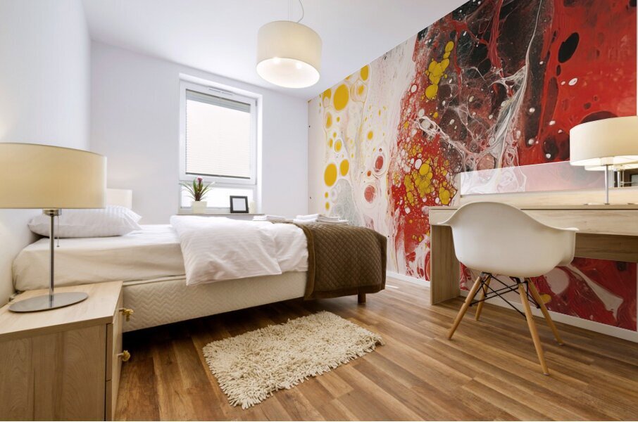 Chromatic Dance Y392N5 45 Mural print