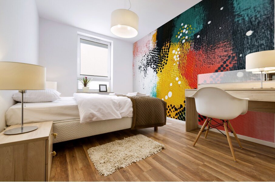 Chromatic Fusion 48H9N 58 Mural print