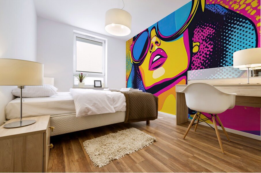 Chromatic Gaze Y29KHP 48 Mural print