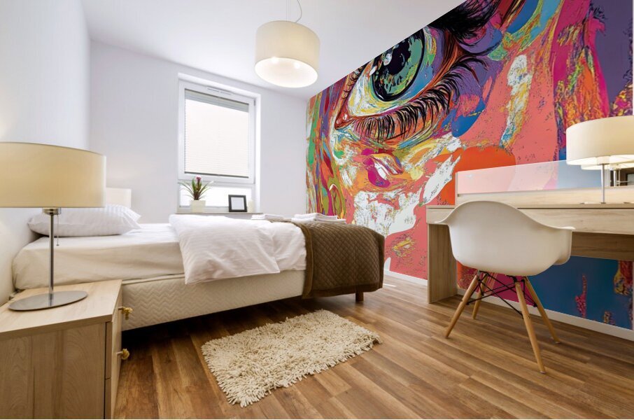 Chromatic Gaze JH92N3 55 Mural print