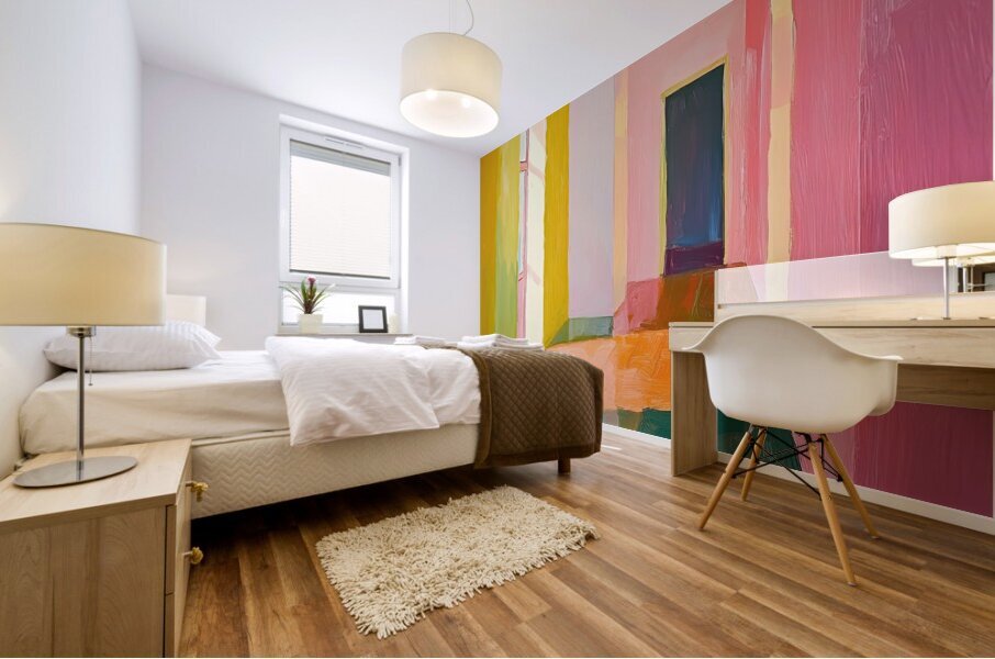 Chromatic Hallway NV93H2 55 Mural print