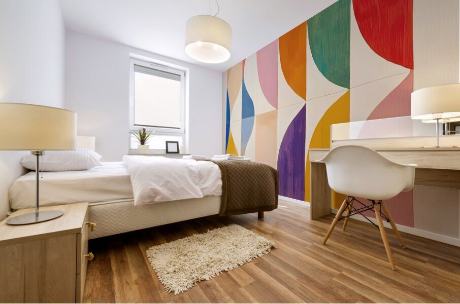 Chromatic Harmony 7294B 45 Mural print
