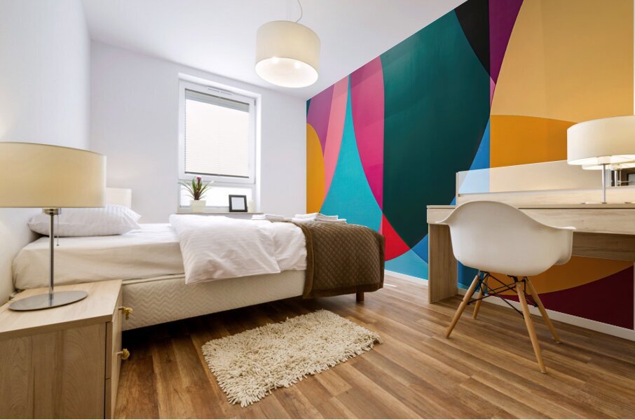 Chromatic Harmony 7294B2 48 Mural print