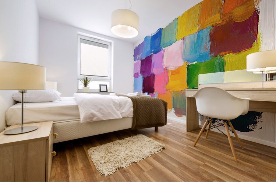 Chromatic Harmony Study 29HBNP 45 Mural print