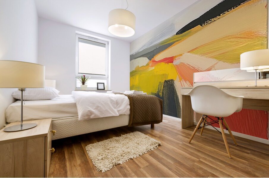 Chromatic Horizons J9HNP2 53 Mural print