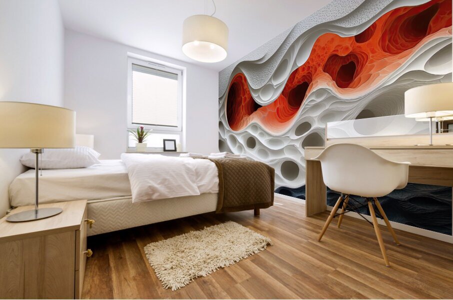 Caverns of Light Y92H7N 62 Mural print