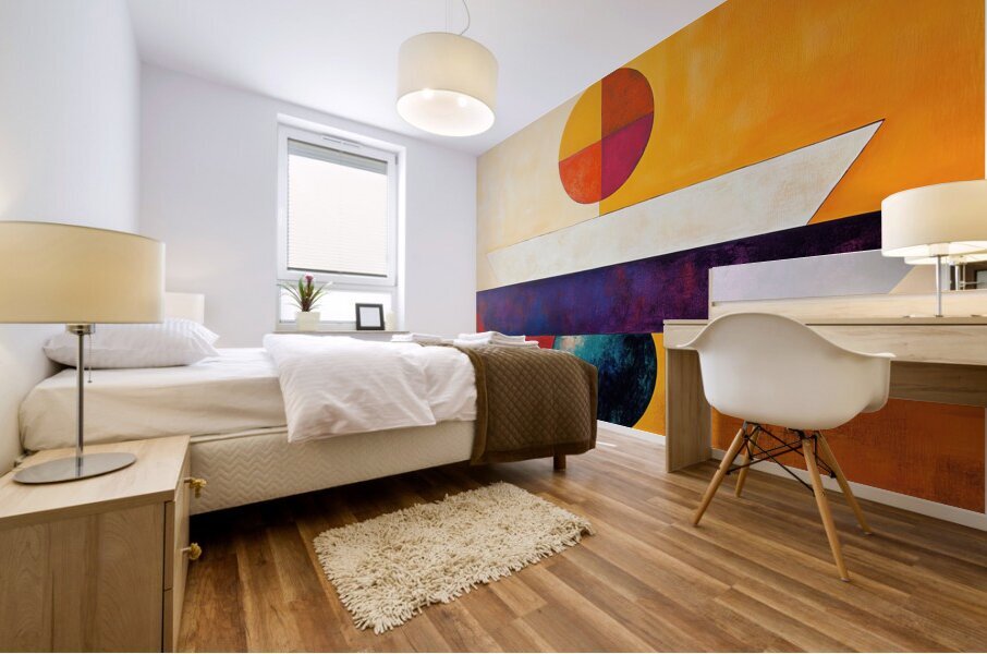 Celestial Balance 48H9N2 53 Mural print