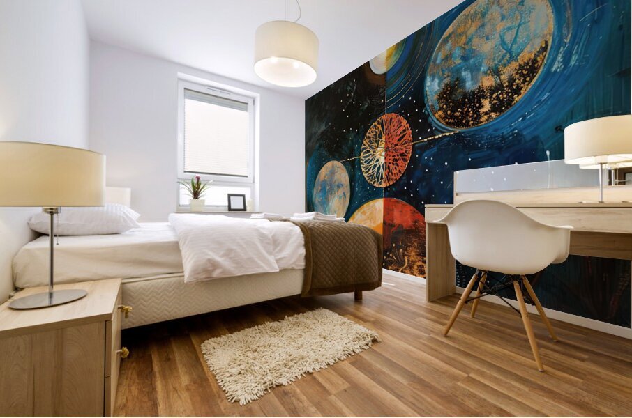 Celestial Balance 7H29P4 45 Mural print