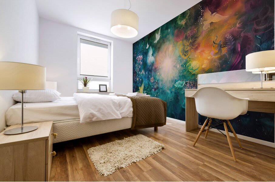Celestial Bloom 7H29P4 45 Mural print