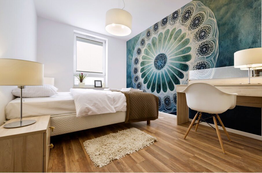 Celestial Bloom NZ9H2P 63 Mural print