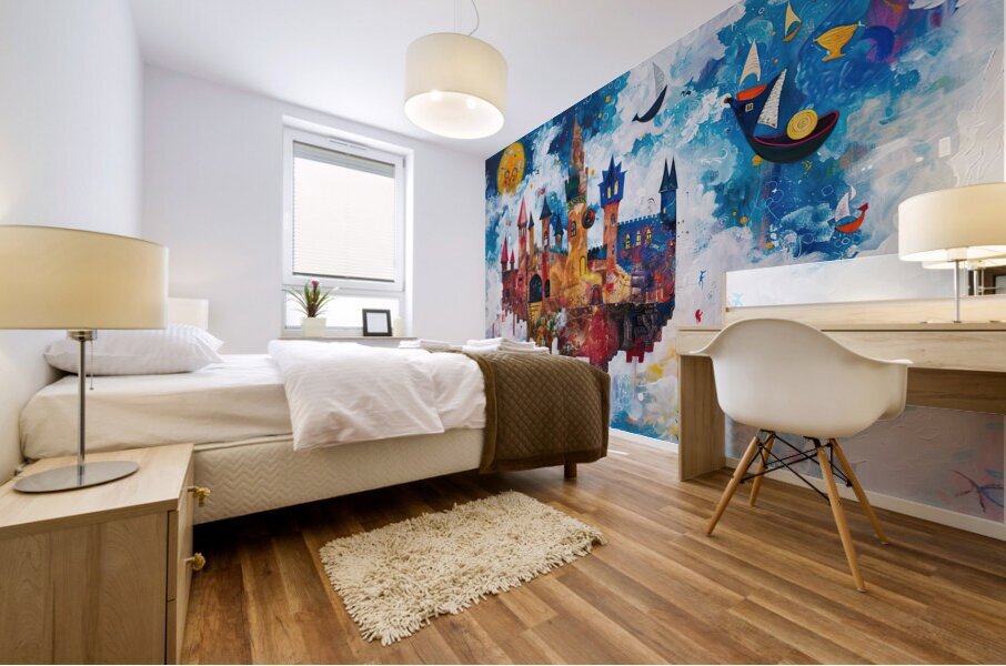 Celestial Castle 8H29NP 49 Mural print