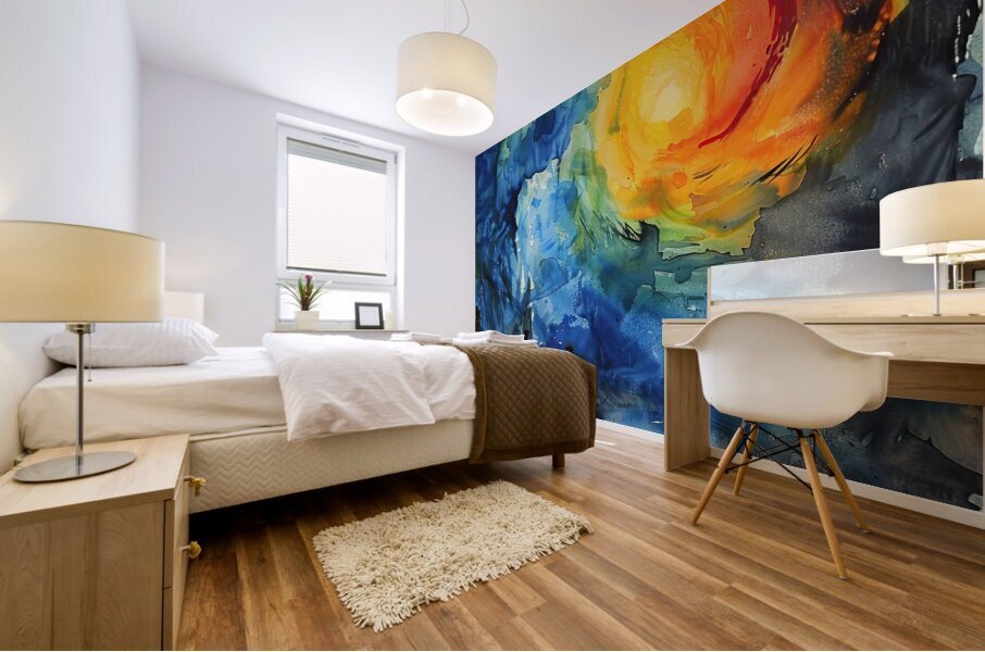 Celestial City Glow 9H4N3P 55 Mural print