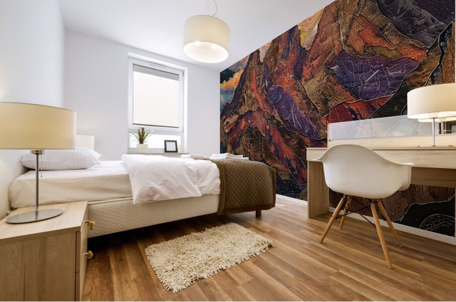 Celestial Cliffs 7H29P4 47 Mural print