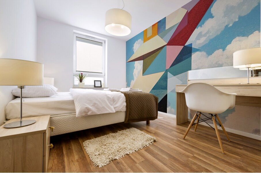 Celestial Construct 7P3H2N 62 Mural print