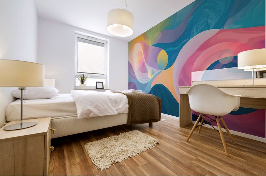 Celestial Dance 8H29P7 45 Mural print