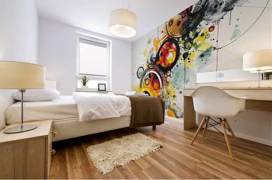 Celestial Echoes Y59H2N 57 Mural print
