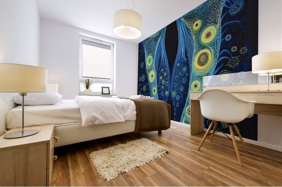 Celestial Echoes Y59H7N 60 Mural print
