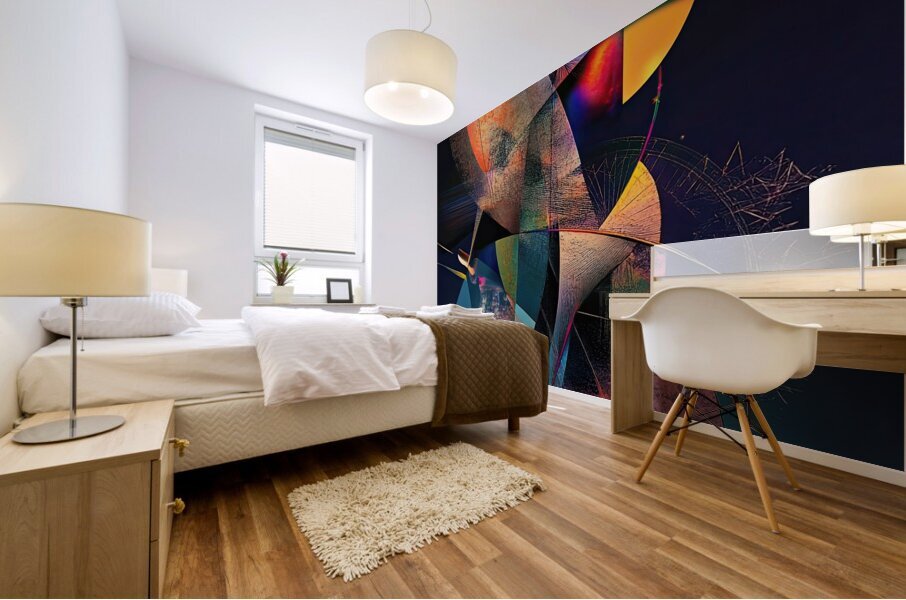 Celestial Echoes ZP92HJ 58 Mural print