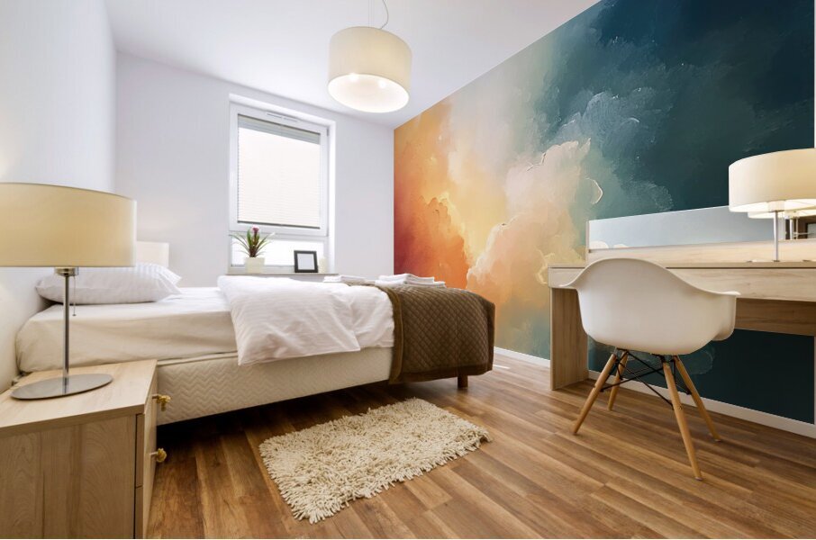 Celestial Embrace ZX49K2 45 Mural print