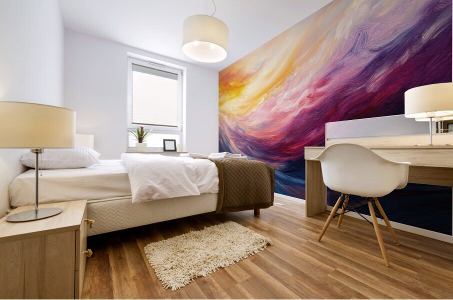 Celestial River Flows Y79B2H 52 Mural print