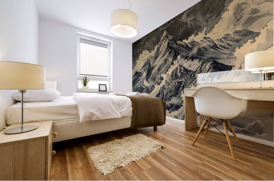 Celestial Peaks 7H29P4 45 Mural print
