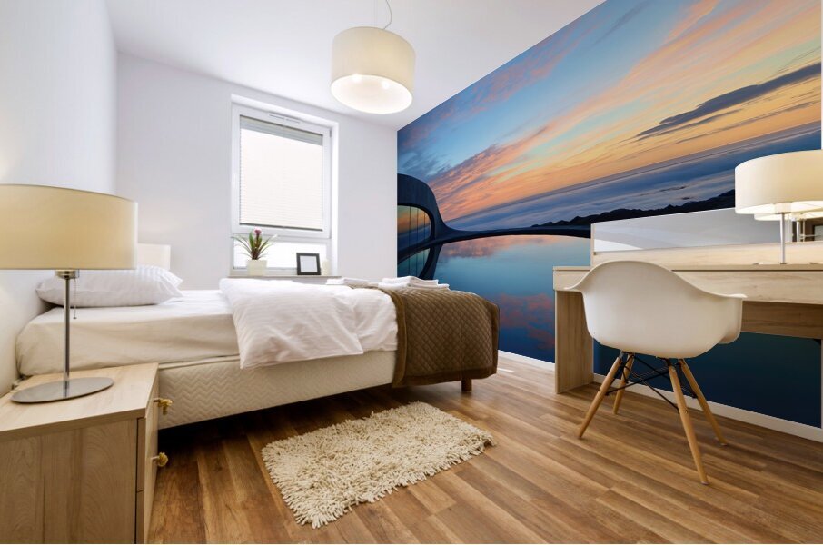 Celestial Reflection Pool H92P3Z 62 Mural print