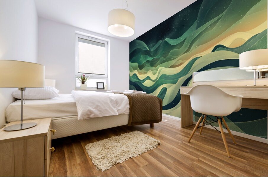 Celestial River Flows Y792N 60 Mural print