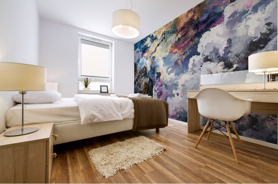 Celestial Precipice H79N2Z 58 Mural print