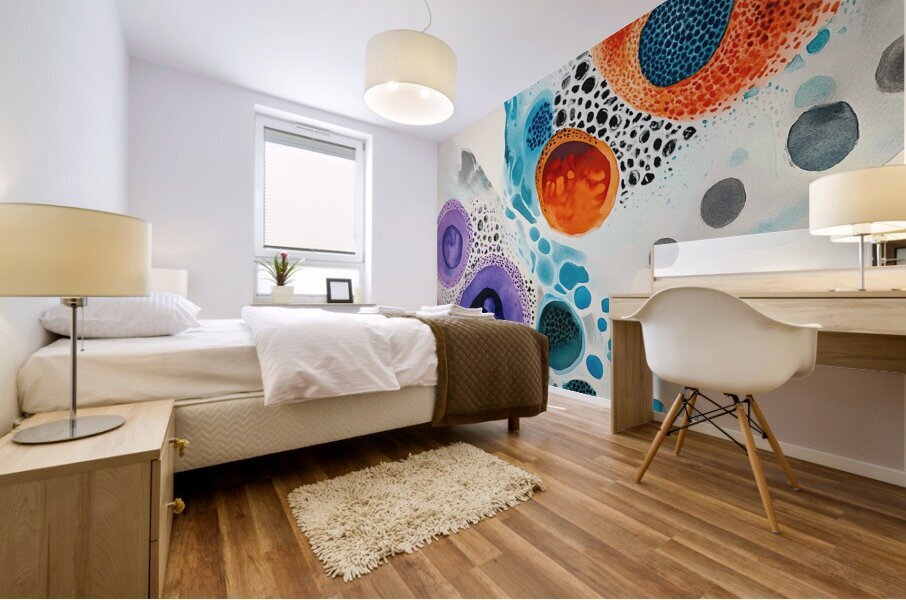 Cellular Dreams 48HNZ9 57 Mural print