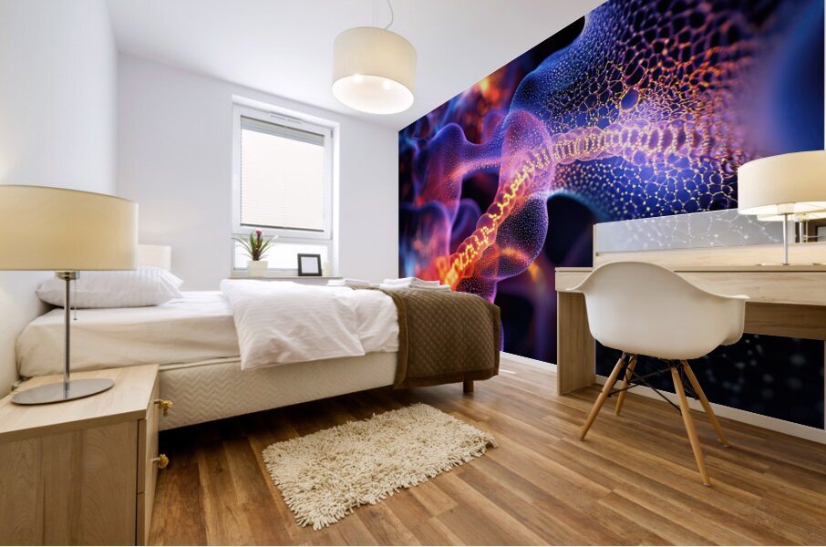 Cellular Harmony N92H4P 62 Mural print