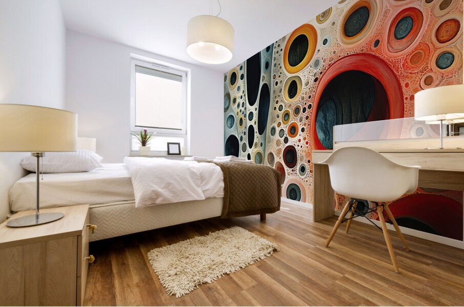Cellular Dreams 7P3H2N 55 Mural print