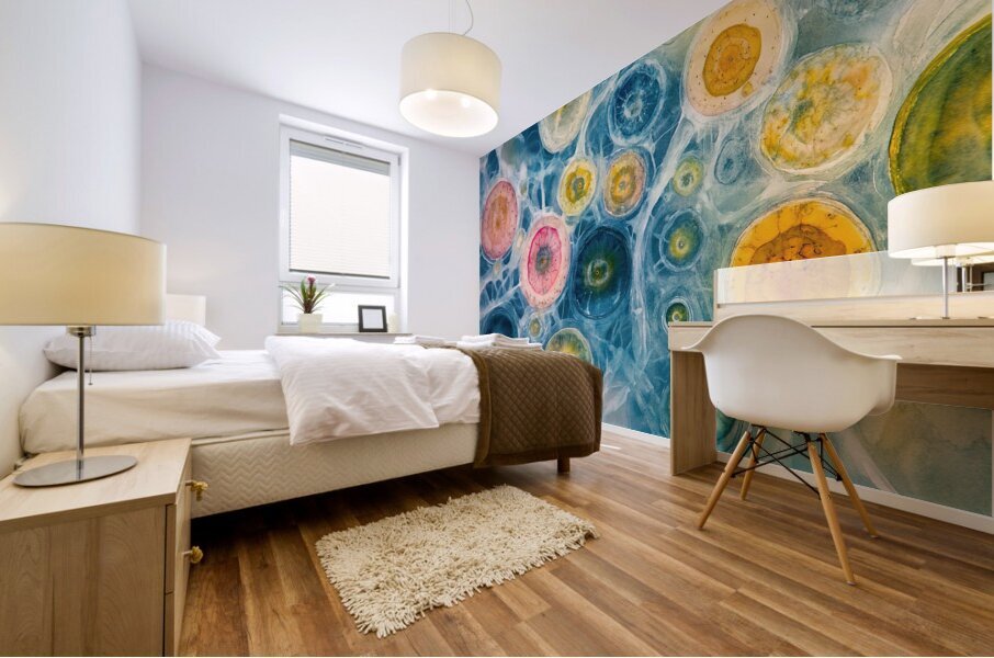 Cellular Harmony 92HJ8N 62 Mural print