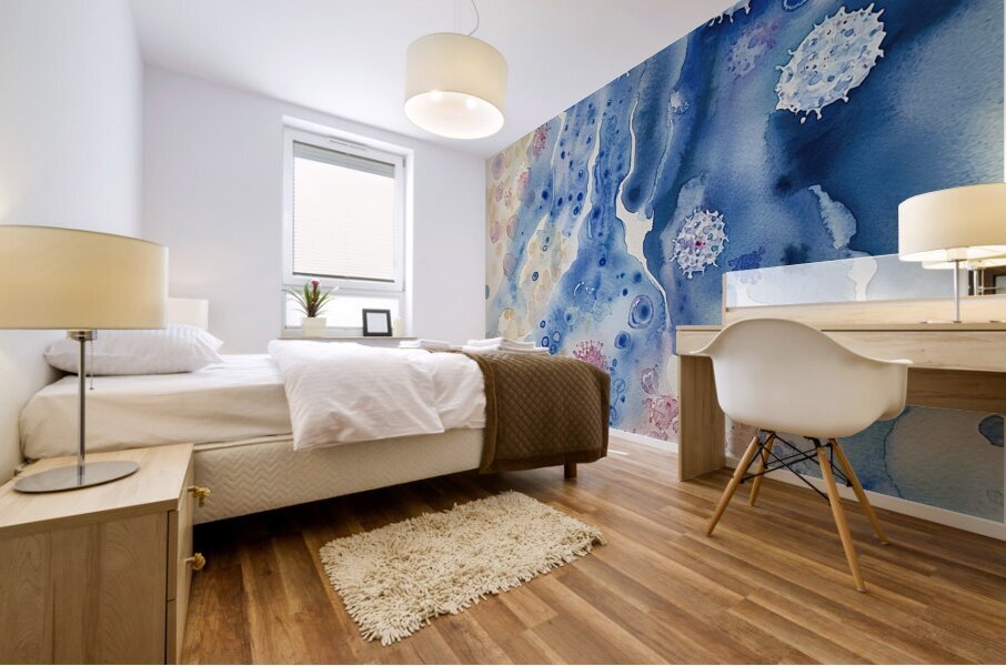 Cellular Flow NZ92H8 55 Mural print