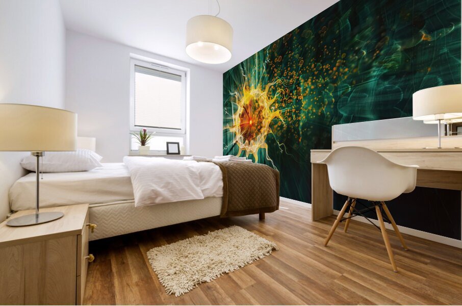 Cellular Genesis 9P3H2N 55 Mural print