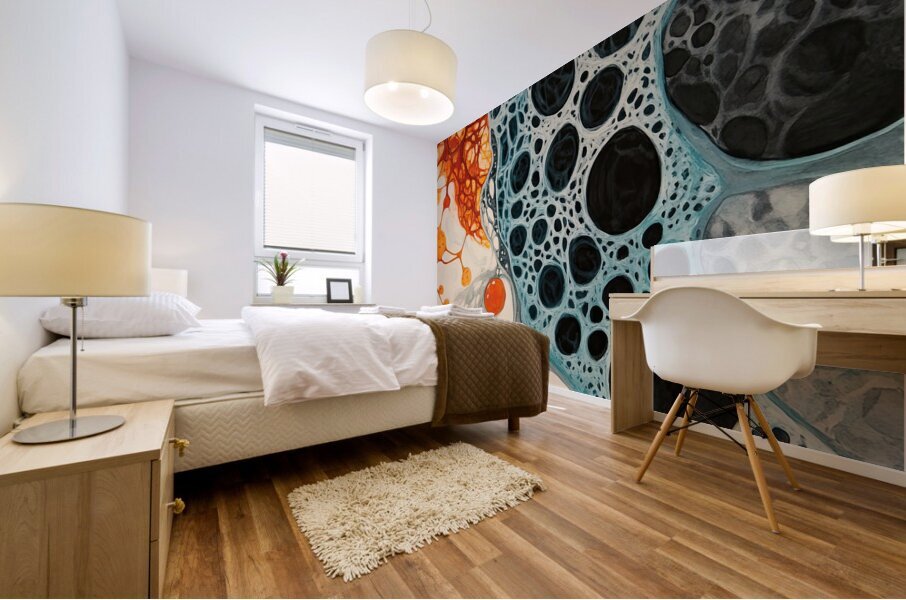 Cellular Dreams H3N5P2 55 Mural print