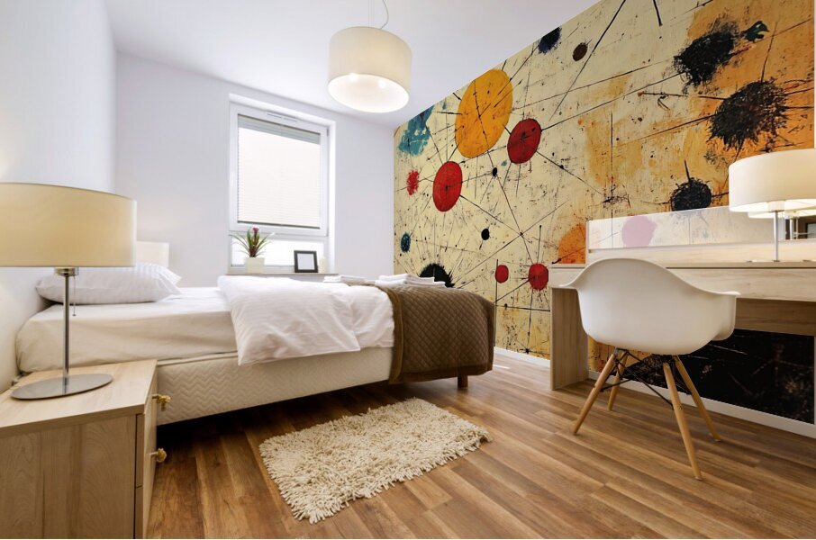 Celestial Network 9P3H2N 60 Mural print