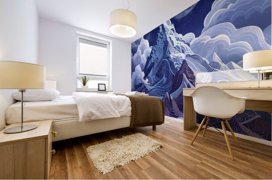 Celestial Summit Ascent J9P2N3 64 Mural print