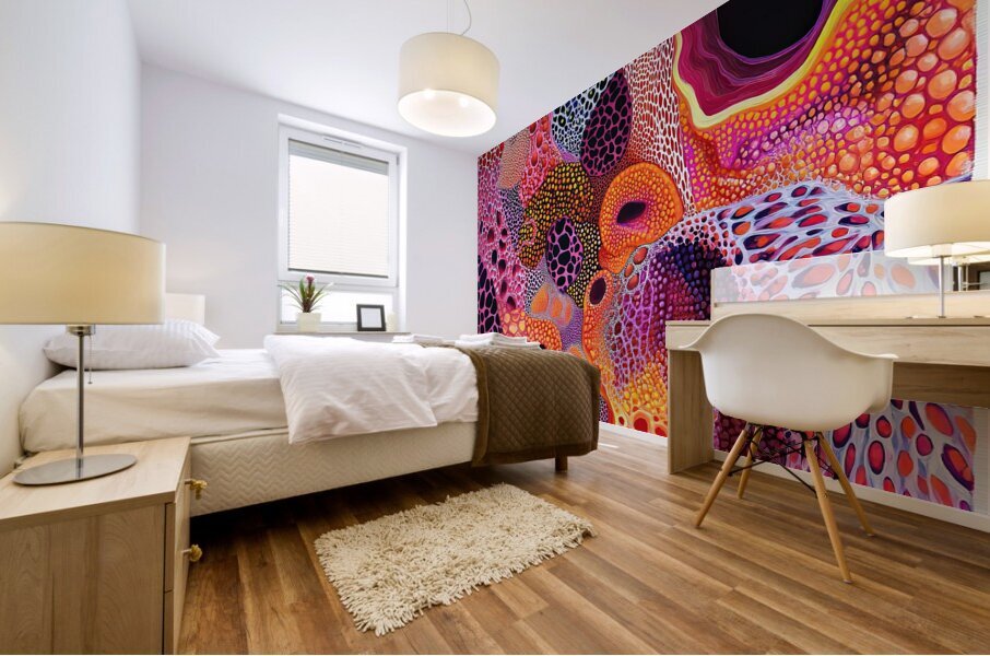 Cellular Dreams H9P4N2 57 Mural print