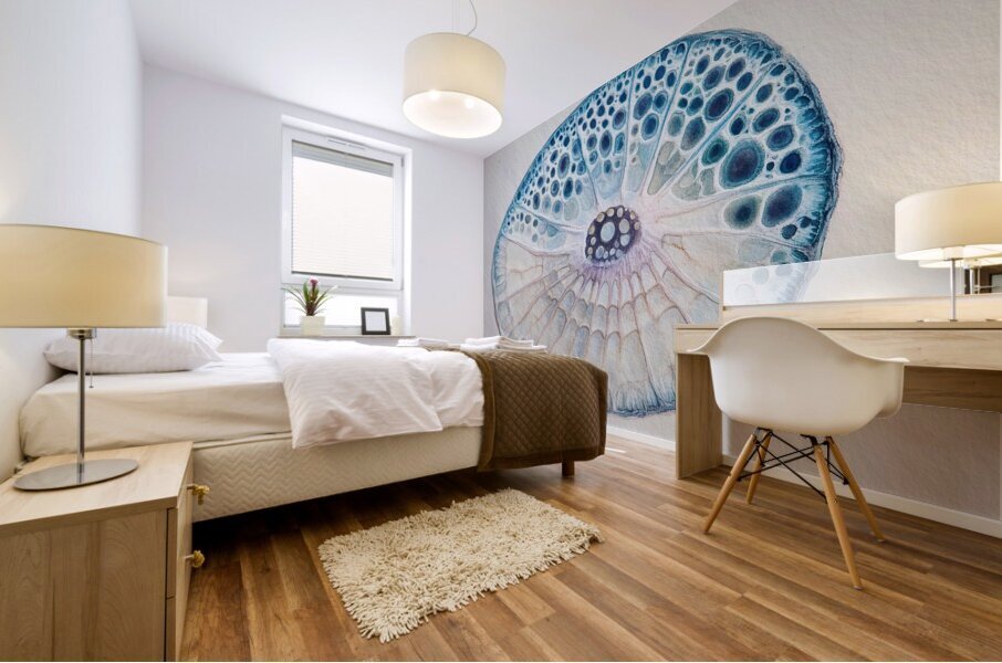 Cellular Echoes H9P4N2 50 Mural print