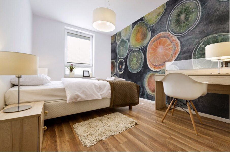 Cellular Echoes KH295B 55 Mural print