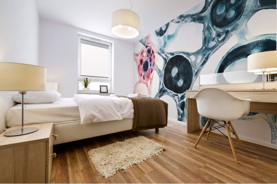 Cellular Harmony 293HJZ 55 Mural print