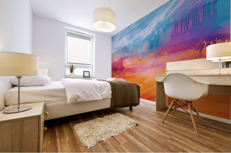 Desert Mirage Glowing H7C9N 60 Mural print