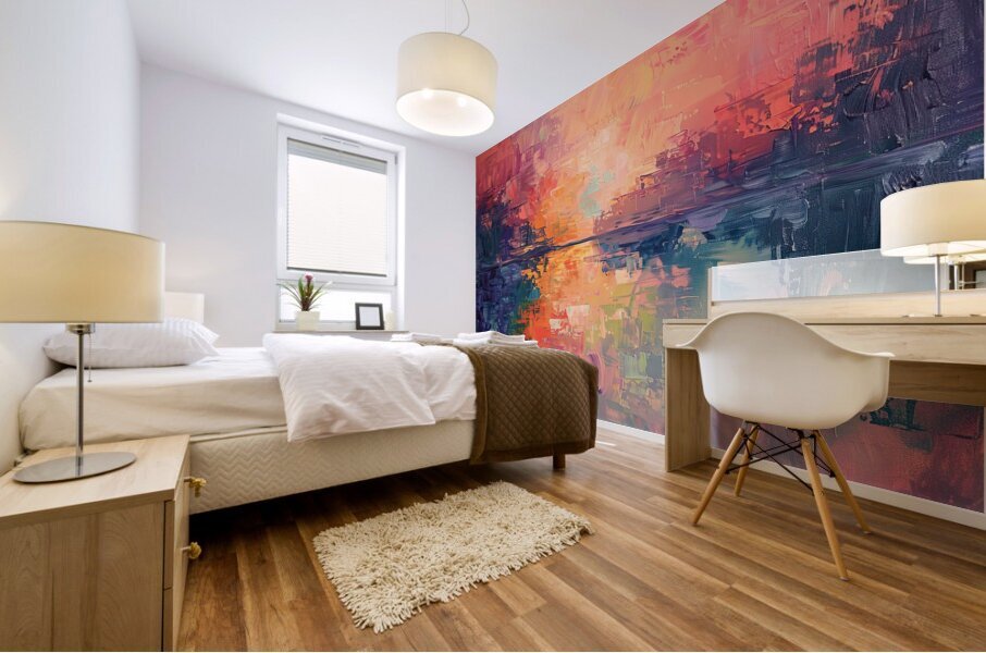 Chromatic Horizon H42P9J 57 Mural print