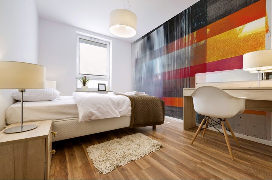 Chromatic Interference 78HNPZ 52 Mural print