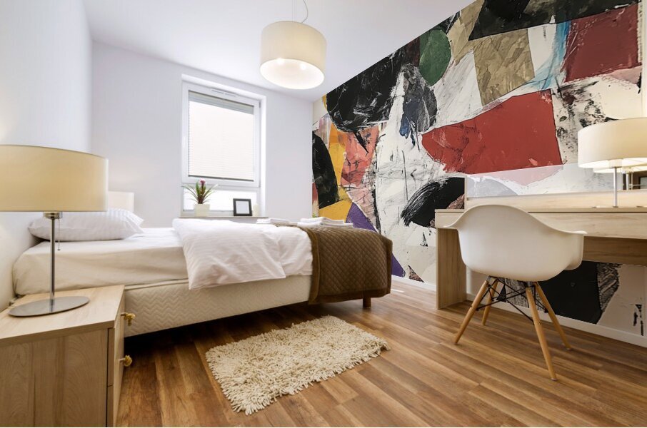 Chromatic Interplay 78HNP2 63 Mural print