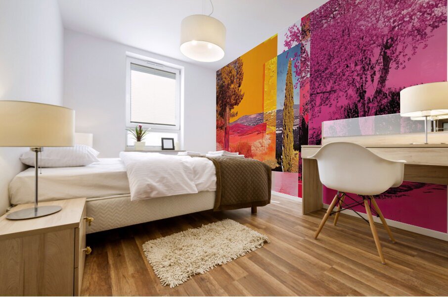 Chromatic Landscapes 7P3H9N 55 Mural print